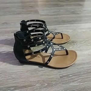 Black sandals